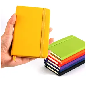 पॉकेट डायरी हार्डकवर नोटबुक एगेंडेस प्लानर क्लिप ए 5 ए 6 प्यारी स्टेशनरी जर्नल प्रिंटिंग कस्टम डिजाइन के साथ