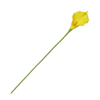 Fleur artificielle EV Feel, lys calla unique pour les arrangements de lieu de mariage, fleur d'exportation, décoration d'événements de centre commercial