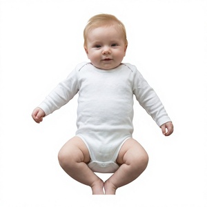 Combinaison en coton pour enfants, unisexe, nouveau-né, tout-petit, fabrication directe d'usine, faible MOQ, vente en gros, fabricant OEM - Product Image 2