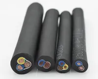 Câble d'extension industriel robuste multi-brins en caoutchouc flexible YC, conducteur en cuivre 2-10 AWG