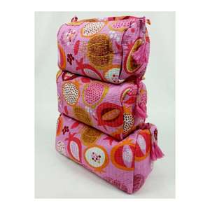 Kit de Neceser de Viaje Compacto de 3 Piezas de Calidad de Exportación, Organizador de Cosméticos que Ahorra Espacio para Equipaje y Gimnasio, Disponible al Precio Más Bajo - Product Image 3