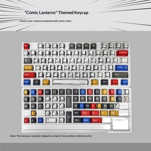 Lot de 100 touches mécaniques de style classique simple, hauteur originale 136, pour clavier mécanique - Product Image 5