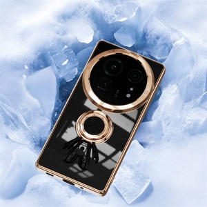 Sarung ponsel penyangga cincin astronot lucu lapis mewah untuk Sharp Aquos sense 6 8 9 7 Plus / R8 R9 Pro R7 / wish 3 4 sarung silikon - Product Image 5
