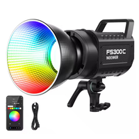 Luz de Video NEEWER FS300C RGB de 300W con Montura Bowens para Fotografía y Transmisión en Vivo para Grabación de Video