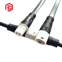 Connecteur de lumière LED extérieur étanche IP65, contact en cuivre, acier inoxydable, 220V UHF PCB, prise de courant, fil