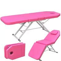 Table de massage SPA portable et pliable, table de soin du visage pour salon de beauté