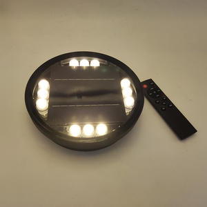 Lampe enterrée à LED <span class=keywords><strong>solaire</strong></span> ronde pour éclairage de pont encastré extérieur Lampe souterraine Éclairage de trottoir 2700K 4000K 6000K - Product Image 4