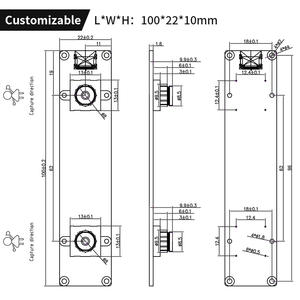 Module de caméra double 2MP avec capture de cadre synchronisée, interface USB Type-C pour vision robotique et mesure de distance 3D - Product Image 3