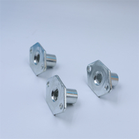 Mur d'escalade Base plate Écrou en T Écrou à rivet à tête plate Vis de dalle zinguée Écrous en T