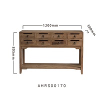 Cuisine rustique salle à manger Buffet buffet meubles ferme recyclé pin bois tiroirs de rangement salon côté armoire