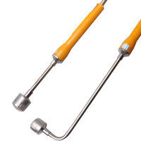 Sonde de thermomètre à thermocouple en plastique WRNM-01, personnalisable OEM/ODM, affichage LCD, résolution 0,1°C, mesure de température de surface de moule
