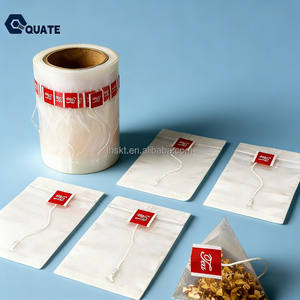 Rouleau de maille en nylon thermosoudé en gros pour sachets de thé pyramidaux, sachets filtrants <span class=keywords><strong>à</strong></span> thé en vrac et café - Product Image 1