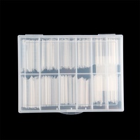 NADECO Demi-formes doubles pour ongles, moules à ongles en gel Ballerina pour extension de gel, pour la conception d'ongles en salon et DIY
