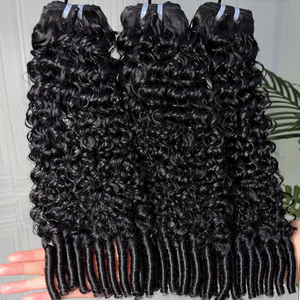 Extensions de Cheveux Humains Remy Bouclés Eurasiens de Haute Qualité, Meilleures Ventes, Soyeux, Double Trame Faite à la Machine, Cheveux Vietnamiens en Gros - Product Image 2