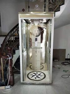 Крытый 2-этажный домашний Лифт небольшой дом Лифт жилые мини-Лифты для 3 человек - Product Image 3