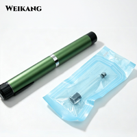 Cartouche en verre jetable de 3 ml avec couvercle en aluminium, flacons stériles assortis pour stylo injecteur d'insuline