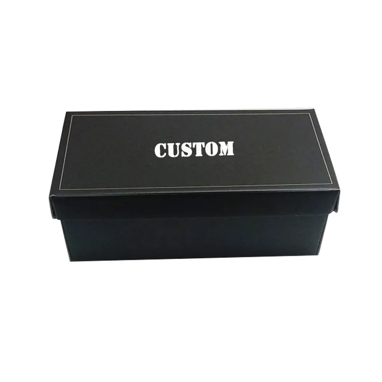 कस्टम लोगो मुद्रित काले गुलाबी रंगीन टिकाऊ जूता गत्ते का डिब्बा कपड़े उपहार मेलर शिपिंग कागज पैकेजिंग गत्ता बॉक्स के लिए जूता
