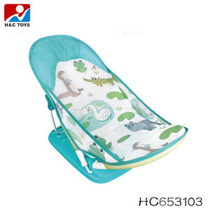 Silla de ducha de baño para bebé con <span class=keywords><strong>almohada</strong></span>, <span class=keywords><strong>bañera</strong></span> plegable infantil, silla de baño, asiento de bañista para bebé - Product Image 5