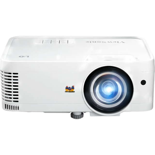 ViewSonic PT4015 portable projector XGA 1024x768 4k intelligent educational multimedia projector, 4000 lumen short throw DLP.