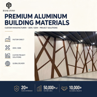 2026 Inno OEM Panneaux de façade de bâtiment perforés en métal sur mesure, mur-rideau, revêtement de bâtiment en aluminium, panneaux de levage pour machines
