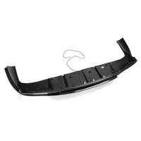 Diffuseur arrière en fibre de carbone véritable pour Mercedes Benz CLA Class W117 CLA250 CLA45 2013 - 2018 Car Styling avec lumière