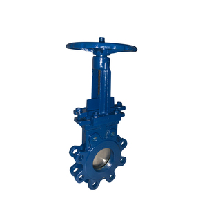 Vanne à lame manuelle en acier au carbone de 6 pouces, DN500 DN125, pour mélange d'eau Z73H/W/Y-16C/P - Product Image 1