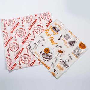 กระดาษรองอาหารแบบพับได้ ป้องกันคราบไขมัน ขนาด 10 x 10.75 นิ้ว - Product Image 2