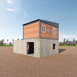 El proveedor ofrece casas móviles prefabricadas de lujo, casas de contenedores de paquete plano de Villa listas, diseño de suelo plano 2 en 1, acero barato - Product Image 2