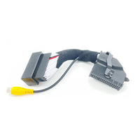 Adaptor Input Kamera Ford SYNC 1 2 3, Kabel Ekstensi Wiring Harness Konektor Apim 54pin Dengan Steker RCA