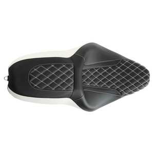 CCRider XF2906S03-05-WH Conducteur Pilote Siège Passager Pour <span class=keywords><strong>Harley</strong></span> Touring Street Glide CVO Personnalisé 09-20 - Product Image 4