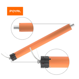 POYAL Moteur numérique en aluminium personnalisé <span class=keywords><strong>de</strong></span> 59 mm pour portes <span class=keywords><strong>de</strong></span> <span class=keywords><strong>garage</strong></span> motorisées, portes à enroulement, pergola extérieure, design moderne et écologique - Product Image 6