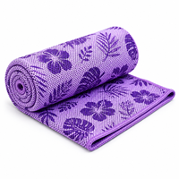 Serviette Rafraîchissante en Maille Imprimée pour l'Été – Vente de Marchandises Promotionnelles – Logo Personnalisé & Motif Décoratif – Serviette Tour de Cou Respirante à Séchage Rapide