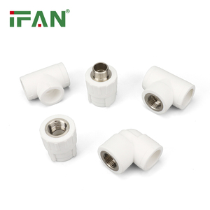 IFAN nhà sản xuất ISO 15874 PPR phụ kiện đường ống nước 20-125mm PPR ống và phụ kiện pn25 ống nhựa màu xanh lá cây PPR phụ kiện - Product Image 6
