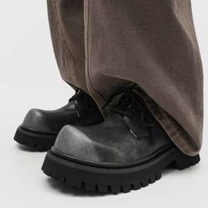 Nouvelle Arrivée 2026 – Chaussures Derby Homme à Lacets, Style Britannique, Confortables et Élégantes, à Semelle Épaisse Rehaussante pour Grandes Tailles - Product Image 6