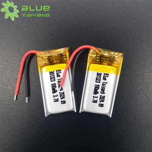 Производитель высокой емкости 301323 <span class=keywords><strong>3</strong></span>,7 В 100 мАч перезаряжаемая литиевая полимерная батарея плоская литиевая батарея <span class=keywords><strong>3</strong></span>,7 100 мАч - Product Image 3