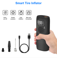 NEWO Gonfleur de pneus portable à écran unique LP2 150 PSI avec 5 modes intelligents Vélo/Moto/Voiture/Ballon/Manuel