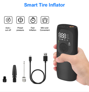 NEWO Gonfiatore Portatile per Pneumatici con Display Singolo LP2 150PSI con 5 Modalità Intelligenti per Bici/Moto/<span class=keywords><strong>Auto</strong></span>/Palloni/Manuale - Product Image 2
