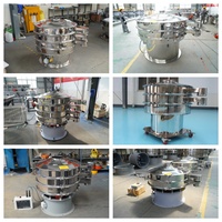 DZ professionnel riz son vibrant écran tamis Vibration tamis Shaker rotatif alimentaire Fine Pvc poudre ultrasons tamisage Machine