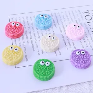 Resin Simulation Food Model Mini Cute Toys Biscuits