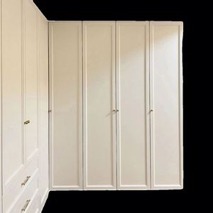 เฟอร์นิเจอร์ห้องนอนไม้สักสุดหรู ตู้เสื้อผ้าแบบขยายได้ทันสมัย ระบบตู้เสื้อผ้าแบบปรับเปลี่ยนได้ เหมาะสำหรับวิลล่าระดับพรีเมียม - Product Image 5