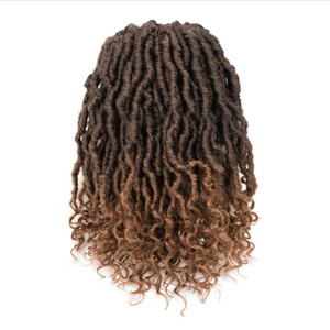 Bán Buôn 10-24Inch Cho Ombre Phong Cách Tổng Hợp Phần Mở Rộng Tóc Nữ Thần Mới Cho Nu Locs Crochet Tóc Giả Locs Tóc Nhuộm Tổng Hợp - Product Image 5