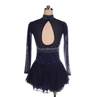 Enfants scène danse porter Costume filles Sequin strass danse Figure patinage sur glace robe gymnastique vêtements
