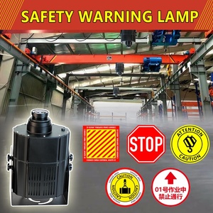 Công suất cao cảm biến công nghiệp chiếu ánh sáng trên cần cẩu cần cẩu cảnh báo an toàn logo hội thảo xe nâng gobo máy chiếu - Product Image 4