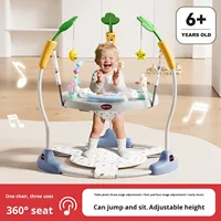 Chaise sauteuse multifonctionnelle en plastique pour bébé, table d'apprentissage, siège musical d'éveil, balançoire pour enfants