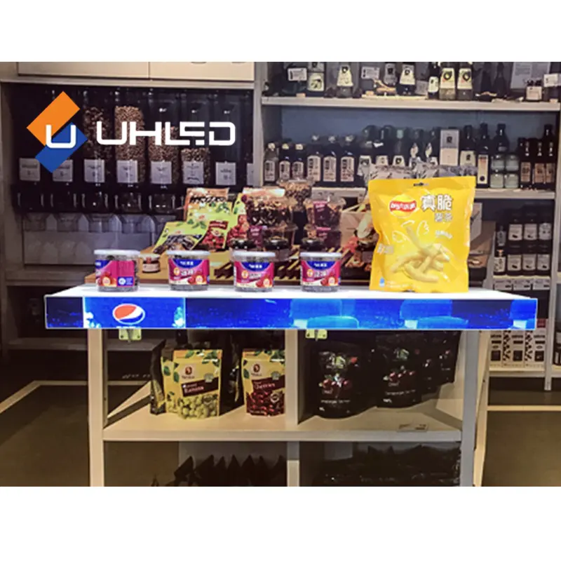 Retail Smart Digital Signage Led Shelf Scherm Full Color Shelf Scherm Voor Supermarkt Shelf Led Display Scherm