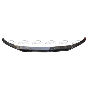Carbon Fiber Front Spoiler Bumper <b>Lip</b> <b>Splitter</b> for Mercedes Benz GLC X253 2020-2022 SPORT Auto Tuning - Product Image 5