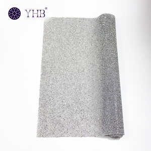 <span class=keywords><strong>Tissu</strong></span> décoratif YHB de haute qualité avec strass, motifs personnalisés thermocollants, <span class=keywords><strong>tissu</strong></span> en cristal coloré auto-adhésif - Product Image 5