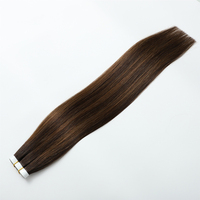 Extensions de cheveux invisibles de qualité, injectées, longues, en ruban adhésif, Extensiones De Cabello 100 Humano Remy Cuticle Aligned Russian Hair Vendors