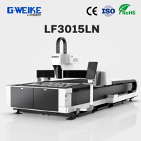 Machine de découpe laser pour tôles métalliques de 1500W 3015, épaisseur 10mm, fibre numérique AI 3 axes CNC haute vitesse automatique 12mm