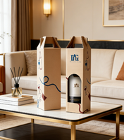 Vente en gros d'usine : Coffret de présentation en cuir pour 2 bouteilles, emballage cadeau pour vin et boîtes d'expédition de vin personnalisées